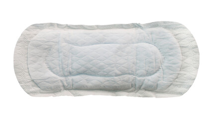 Disposable menstrual pad on transparent background © Ari