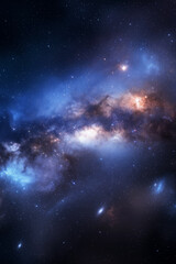 Fototapeta premium 깊은 우주에서 본 은하계의 놀라운 모습 