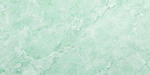 Obraz premium Fresh mint green wallpaper with a subtle texture resembling natural stone, minimalist interior, eco friendly wallpaper
