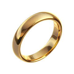 Gold Wedding Band.