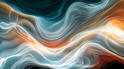 Obraz premium organic lines as abstract wallpaper background design