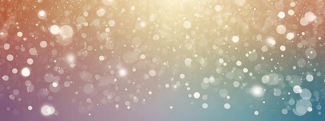 A Soft Gradient Background with Gentle Bokeh Light Effects and Subtle Sparkles