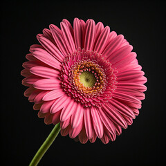 pink gerber flower