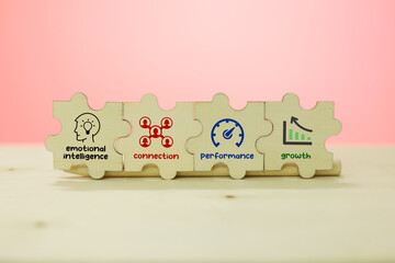 Wooden block written word SAFE WORK PRACTICES concept for education