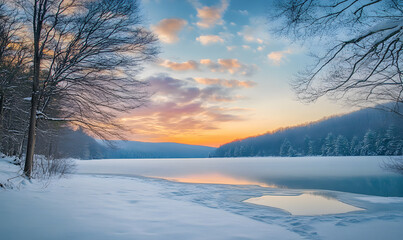 Spectacular Nature and Scenic Wonders: Golden Hour Sunsets, Lush Forests, Tranquil Beaches, and Vibrant Fields of Flowers in Stunning Views