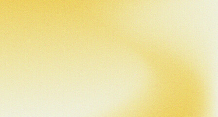 Obraz premium Modern yellow white gradient background, grainy texture smooth color gradient noise texture, copy space