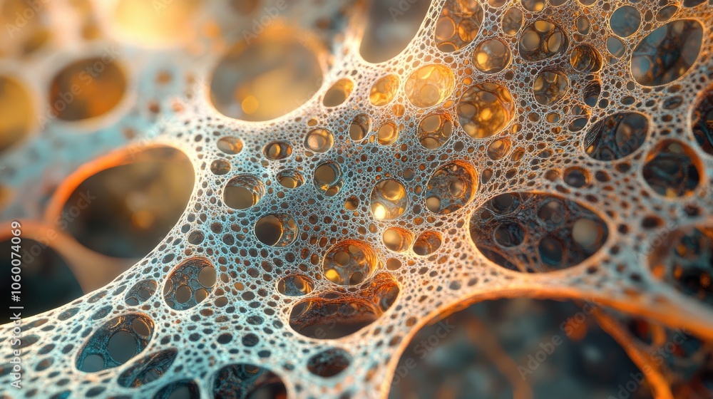 Poster a digital representation of a complex neural network, symbolizing the advanced and intricate world o