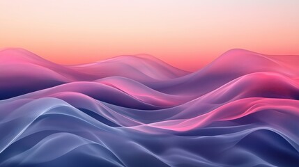 Fototapeta premium Tranquil Wave Pattern Abstract Background with Soft Gradient Ripples