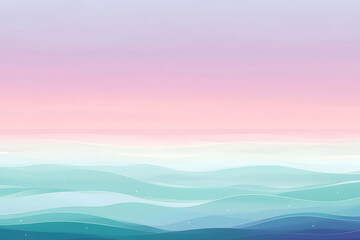 Obraz premium Pastel abstract background with transitions between blue, green and purple