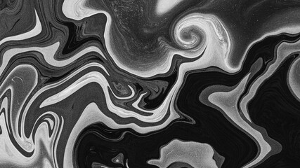 Black liquid abstract background