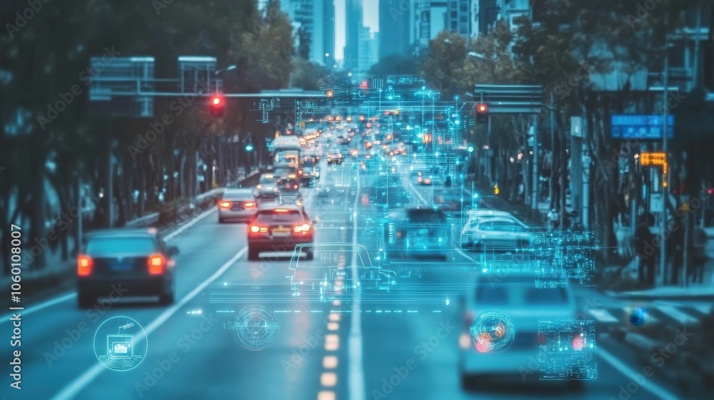 Poster discuss the significance of public infrastructure in supporting autonomous vehicles.
