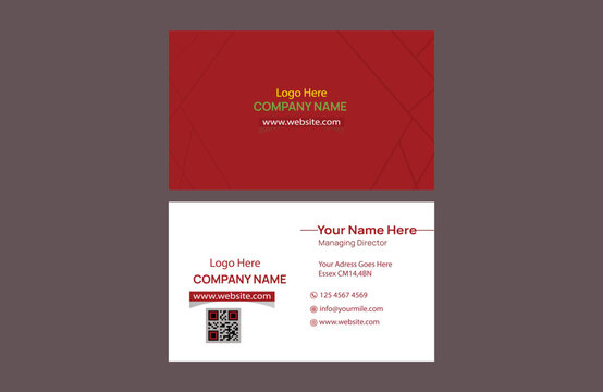 New Business Card Design Template