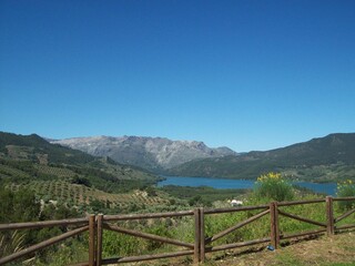 Fototapeta premium Pantano desde el mirador