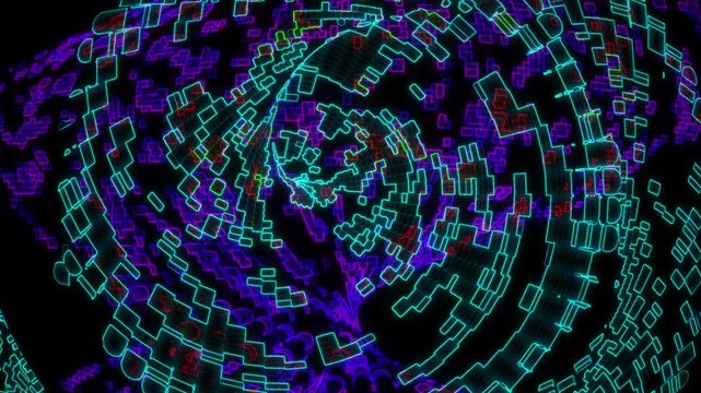 Cyber Hacking Background Video | Digital Glitch Effects, Data Breach Animation, Code and Encryption Visuals | Perfect for Tech, Security, and Thriller Projects 
4K