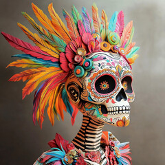 Mexican ceremony Vectors, AI Generated