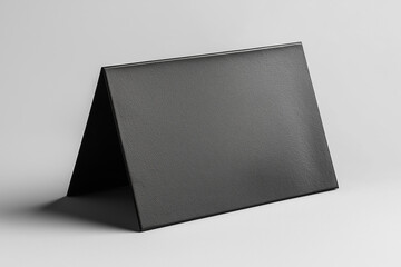 Illustration Black desk calendar on white background, modern minimalist style