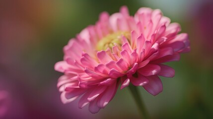 Fototapeta premium Soft Pink Flower Petals in Blurred Background