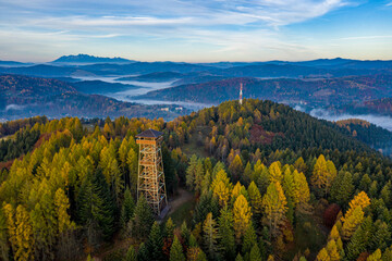Małopolska, Beskid Sądecki, G&oacute;ra Malnik