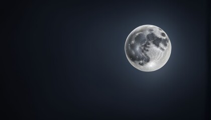 Obraz premium full moon over sky