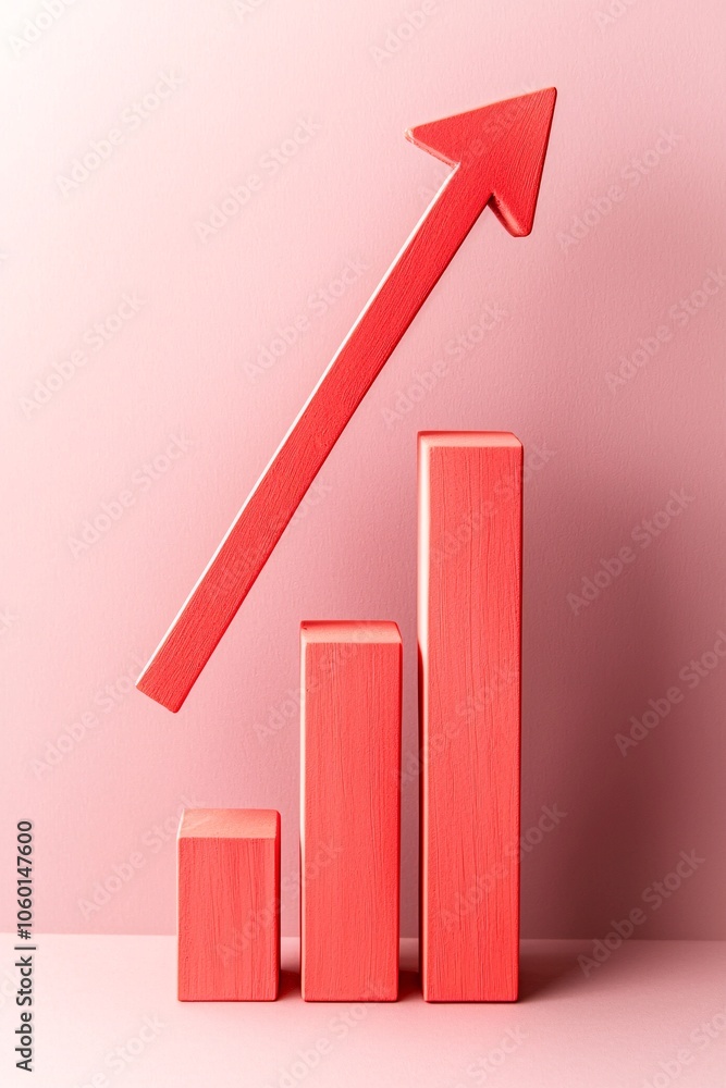 Poster a minimalist image of two stacked charts, one labeled premium and the other value, set against a pla