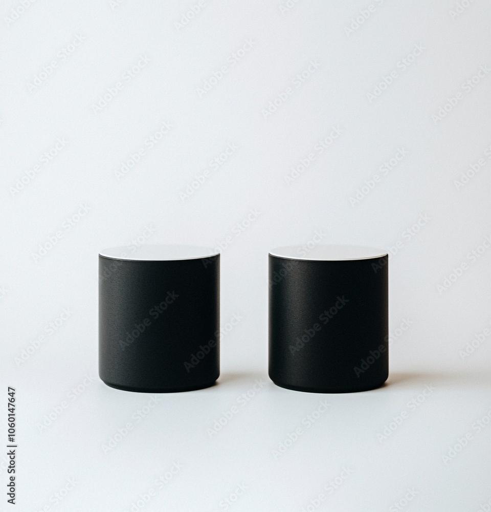 Poster a minimalist image of two stacked charts, one labeled premium and the other value, set against a pla
