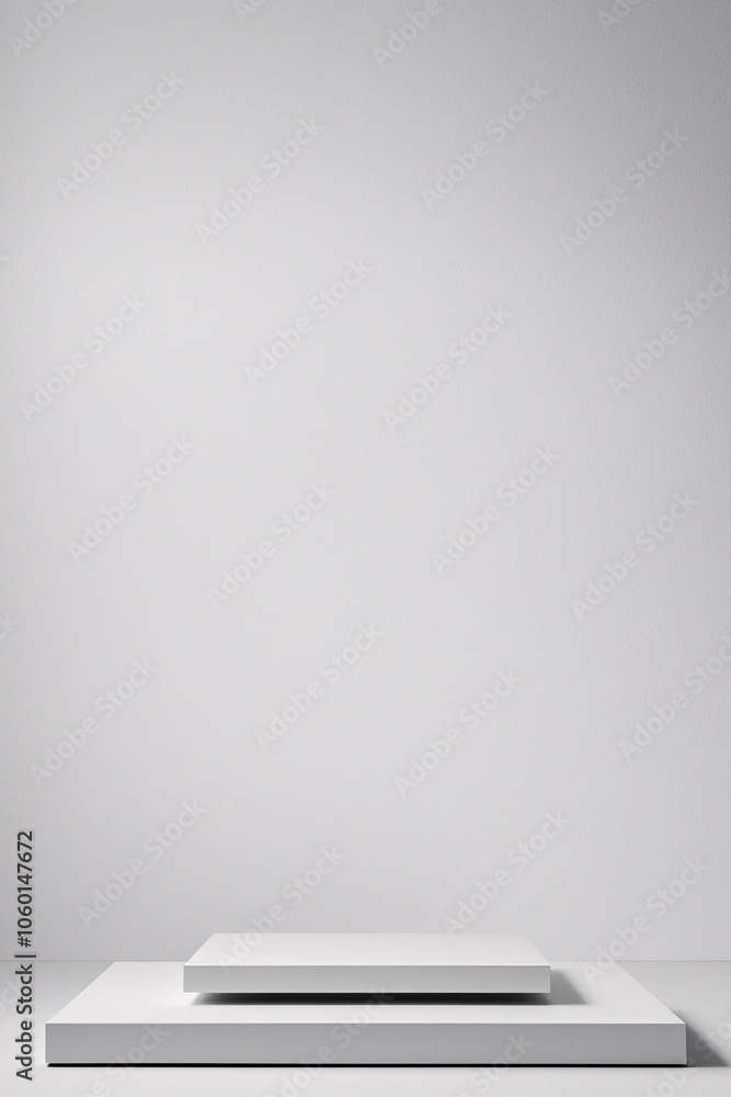 Poster a minimalist image of two stacked charts, one labeled premium and the other value, set against a pla
