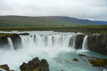 Obraz premium Godafoss Wasserfall auf Island