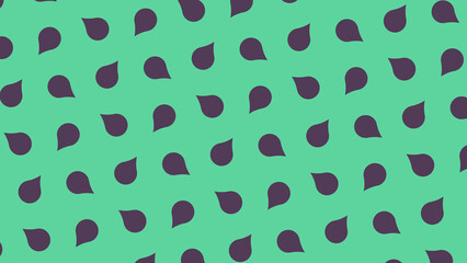 pattern with dots on green background
