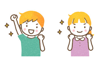 やる気満々の子ども