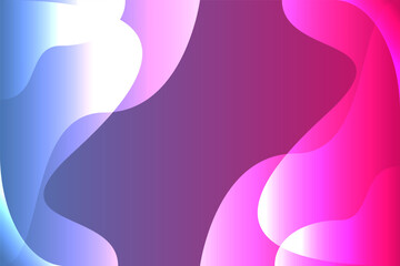 Blue And Pink Abstract Background Style