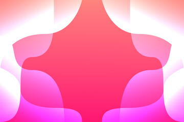 Pink And White Abstract Background Style