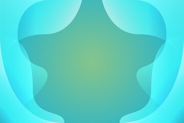 Greenish Blue Abstract Background Style