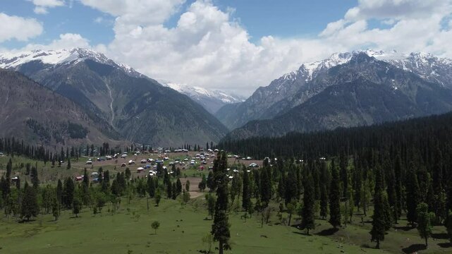 Mountain of Arang Kel Azad kashmir pakistan