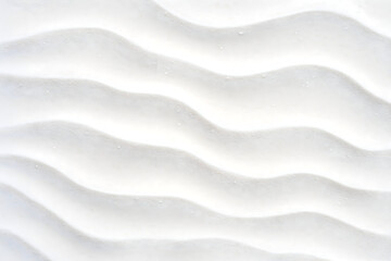 Obraz premium Summer White Sand Beach Overhead Shot