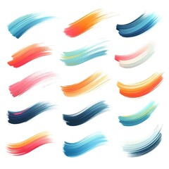 Obraz premium Vibrant Strokes