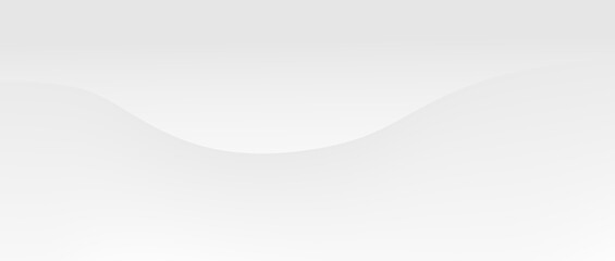 Abstract background with gradient and waves. Light grey vertical banner. Vector illustration