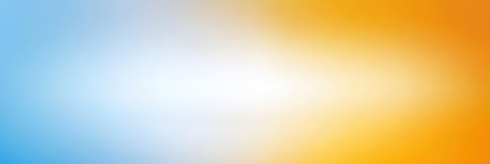 Fototapeta premium Abstract Gradient Background in White, Blue, and Yellow