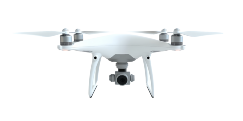 drone isolated on transparency background