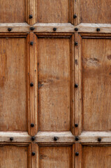 old wooden door