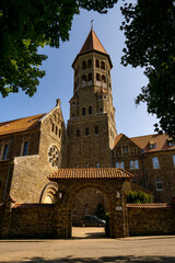 Obraz premium Clervaux abbey, Esch sur Sur, Luxembourg europe