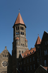 Obraz premium Clervaux abbey, Esch sur Sur, Luxembourg europe