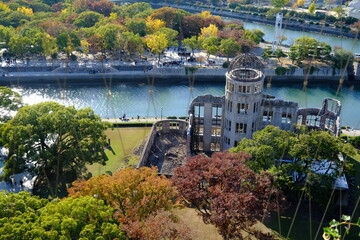 広島の原爆ドーム