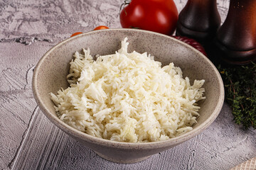 Indian cuisine Steamed basmati rice