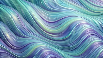 Fototapeta premium Minimalist Wave Pattern In Neutral Tones For Modern Design With Copy Space