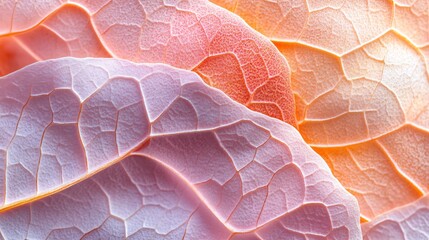 Fototapeta premium Soft Light on Layered Botanical Leaves