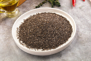 Vegan cuisine - Chia seeds for cooking