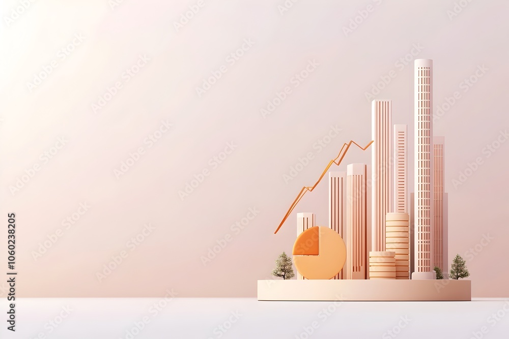 Poster visualizing the impact of gold price fluctuations on investment returns with data driven insights