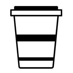 illustration of a Paper Cup Coffee