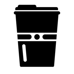 Paper cup of Coffee icon design