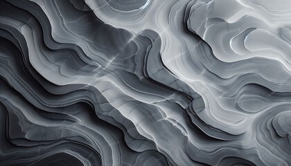 Obraz premium Natural stone texture in gray with smooth, polished highlights, modern interior designs,generative ai